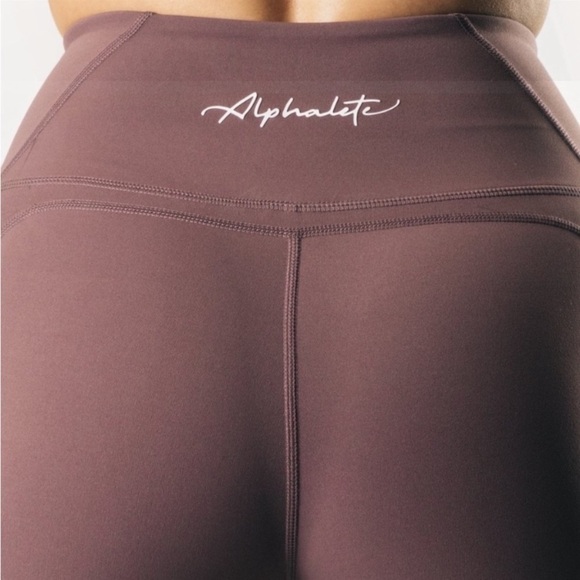 Alphalete Pulse Surge Leggings Passive Purple Size Medium - Picture 3 of 12